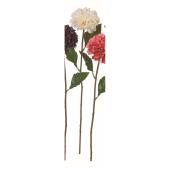 特価◎【造花】アスカ/ダリア #011 クリームホワイト(ナチュラル加工)/A-35524-11