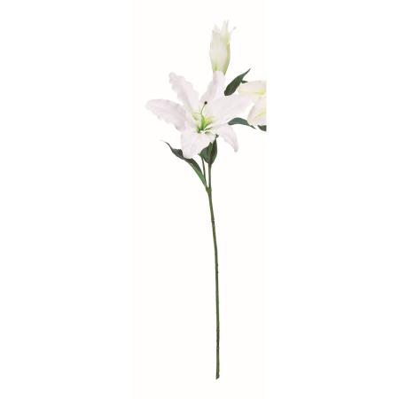 【造花】アスカ/カサブランカ×1 つぼみ×1 #001 ホワイト/A-35444-1