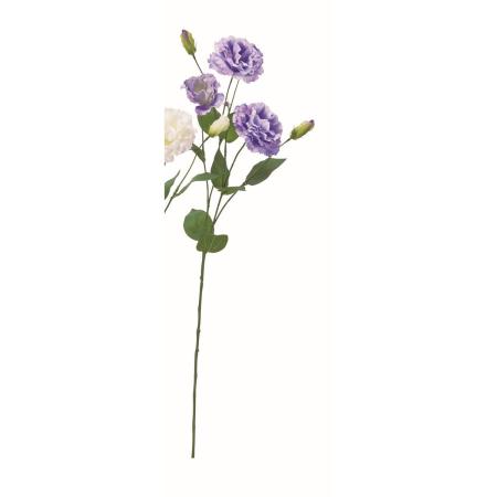 【造花】アスカ/トルコギキョウ×3 つぼみ×3 #035B ライトバイオレット/A-35471-35B