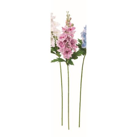 【造花】アスカ/デルフィニウム #003L ピンクラベンダー(ナチュラル加工)/A-35512-3L