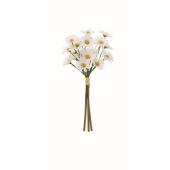【造花】アスカ/デージーバンチ(1束3本) #001 ホワイト/A-35494-1