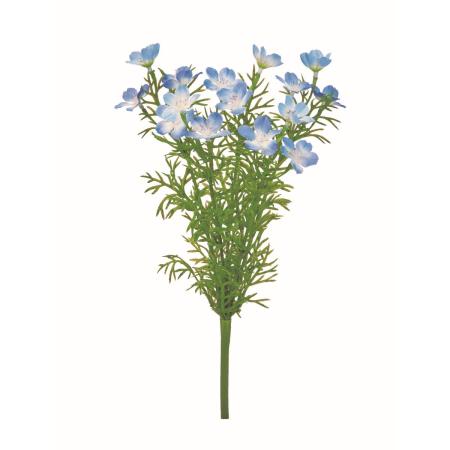 【造花】アスカ/ネモフィラブッシュ×15 #009 ブルー/A-35508-9