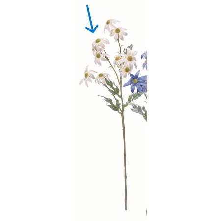 特価◎【造花】アスカ/フランネルフラワー×10 #001 ホワイト/A-35441-1