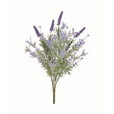 特価◎【造花】アスカ/ラベンダーブッシュ #006 ラベンダー/A-35483-6
