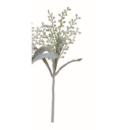 【造花】アスカ/ベリースプレー #052B ライトグリーン/A-48037-52B