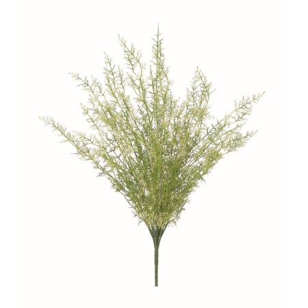 【造花】アスカ/アスパラガスファーンブッシュ #053A クリームグリーン/A-44822-53A