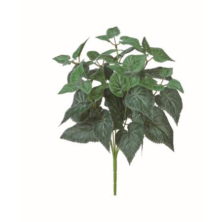 【造花】アスカ/ベゴニアブッシュ #051A グリーン/A-44876-51A