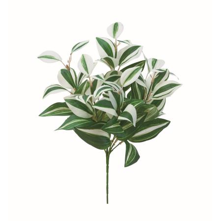 【造花】アスカ/トラディスカンティアブッシュ #051V ヴァリゲイトグリーン/A-44874-51V