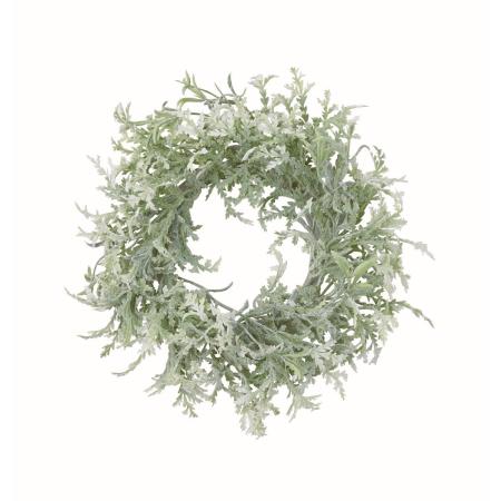 【造花】アスカ/ミックスリーフリース #053A クリームグリーン/A-44815-53A