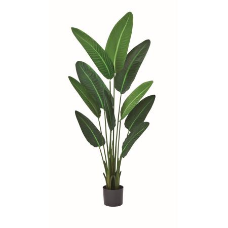 【直送】【人工観葉植物】アスカ/トラベルパーム(ポット付)/A-51163-51A ※返品・代引・キャンセル不可