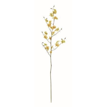 【造花】アスカ/オンシジューム×25 つぼみ×10 イエローブラウン/A-35603-10B