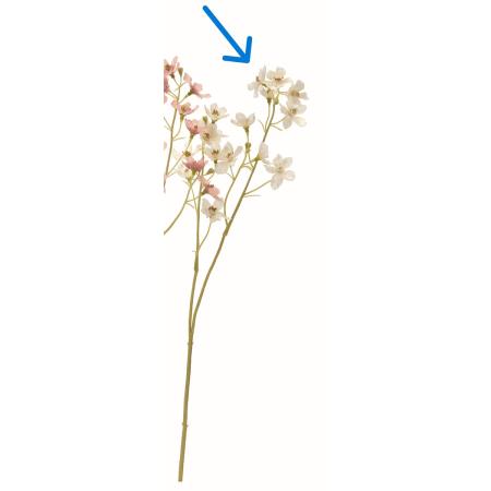 特価◎【造花】アスカ/デルフィニウム×16 つぼみ×4 アイボリー/A-35587-91