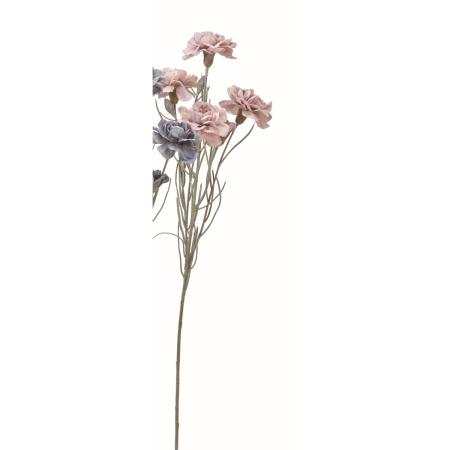 【造花】アスカ/カーネーション×4 つぼみ×3 ダスティモーブ/A-35578-55D