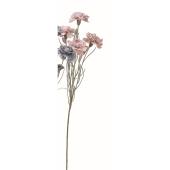 【造花】アスカ/カーネーション×4 つぼみ×3 ダスティモーブ/A-35578-55D
