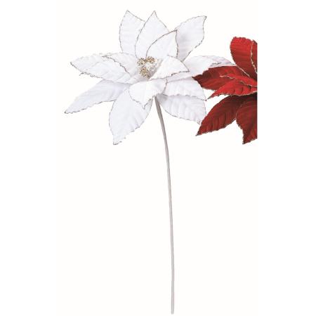 特価◎【造花】アスカ/ポインセチア ホワイト/AX61136-1