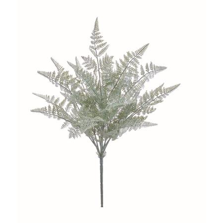 特価◎【造花】アスカ/ファーンブッシュ フロストグリーン/A-44957-51F