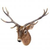 直送】GREENHOUSE/CMビッグオーナメントトナカイ ヘッドナチュラル