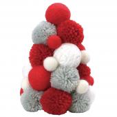 GREENHOUSE/CMフェルトリース ピンク/CM1522-PK - 花材通販は