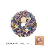 【ドライ】GREENHOUSE/ワンカラーリース M パープル/5237-B-PU