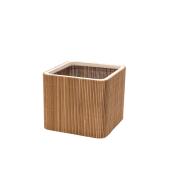 特価◎GREENHOUSE/NY竹林ポット スクエアL ブラウン/NY436-A-BR - 花材