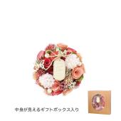 特価◎GREENHOUSE/ナチュラルリース L スタンダードピンク/5364-A - 花