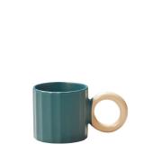 特価◎GREENHOUSE/アートポップマグ ツートン グリーン/5470-GR - 花材