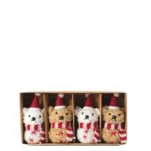 GREENHOUSE/CMふわふわフェルトオーナメントBOX 水玉・ストライプ