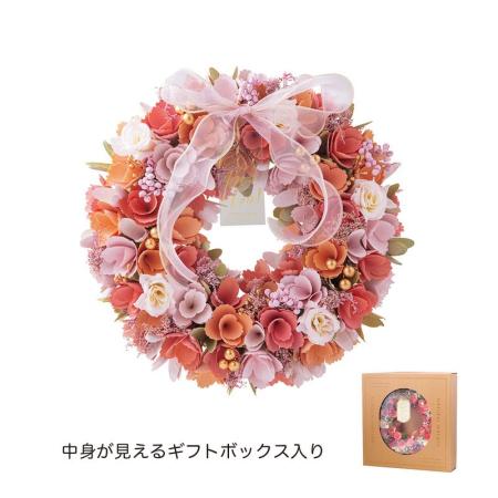 GREENHOUSE/ナチュラルリース L ブロッサムシフォン/5547-A