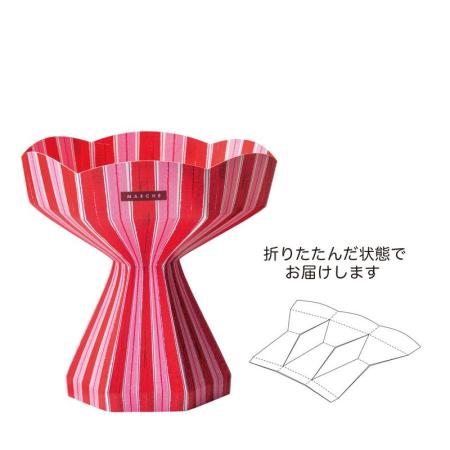 特価◎GREENHOUSE/ラクブケスタンド L マルシェレッド/5555-A-RD