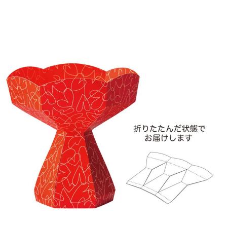 GREENHOUSE/ラクブケスタンド L ラインハート レッド/5556-A-RD