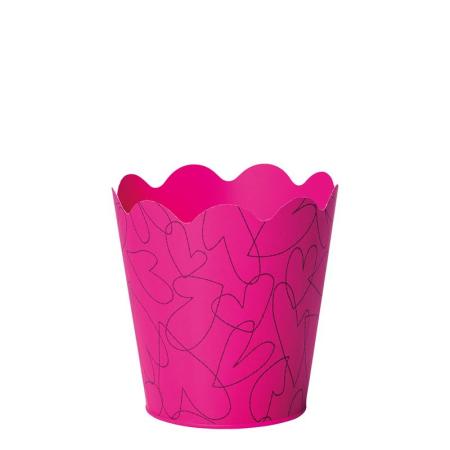 GREENHOUSE/ラインハートブリキシャーベットカラー ラウンドM ディープピンク/5530-B-DP