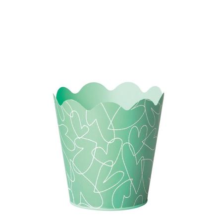 GREENHOUSE/ラインハートブリキシャーベットカラー ラウンドM ミント/5530-B-MT