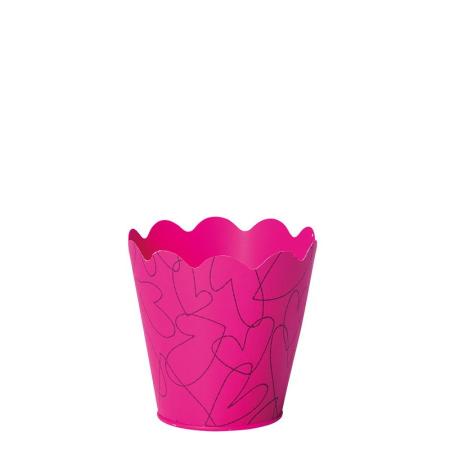 GREENHOUSE/ラインハートブリキシャーベットカラー ラウンドS ディープピンク/5530-C-DP