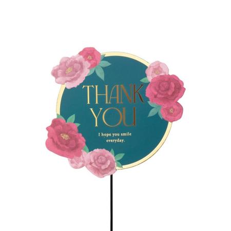 特価◎GREENHOUSE/ペーパーピック ローズThank You/5626