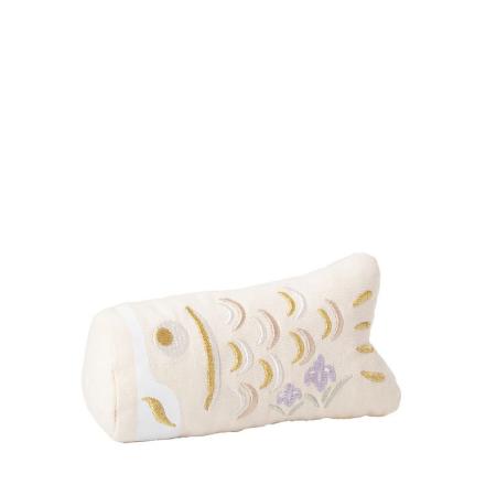 特価◎GREENHOUSE/刺繍オーナメント こいのぼり アイボリー/5631-AI