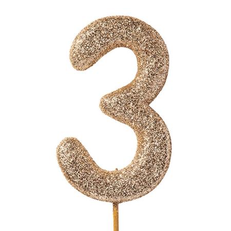 特価◎GREENHOUSE/グリッターナンバーピック L 3/5545-A-3