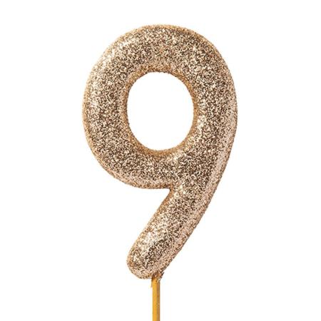 特価◎GREENHOUSE/グリッターナンバーピック L 9/5545-A-9