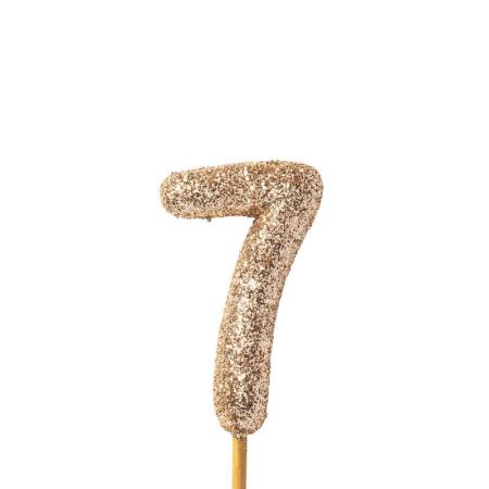 特価◎GREENHOUSE/グリッターナンバーピック M 7/5545-B-7