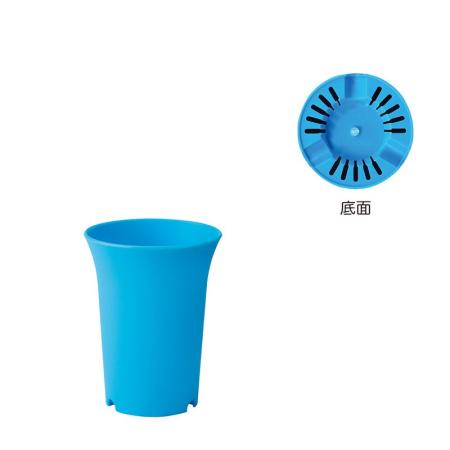 特価◎GREENHOUSE/ネオンカラープラポット S ブルー/5616-C-BL