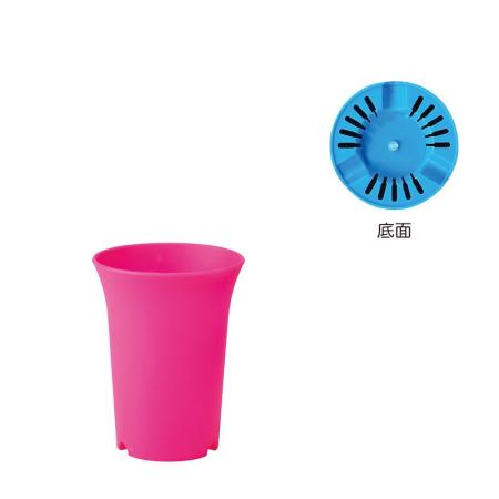 特価◎GREENHOUSE/ネオンカラープラポット S ピンク/5616-C-PK