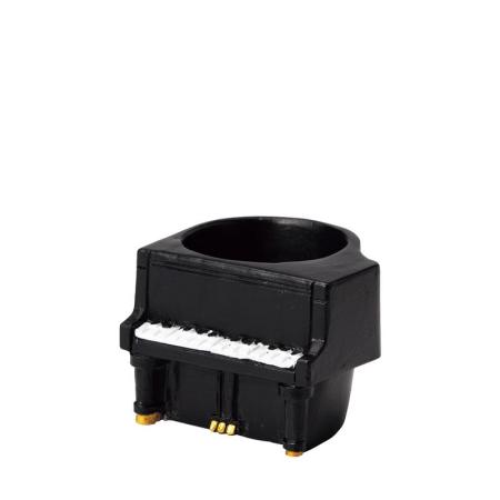 GREENHOUSE/リトルレジンポット ピアノ/5636