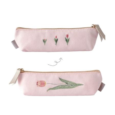 特価◎ito&/刺繍ペンケース チューリップ/IT010-5