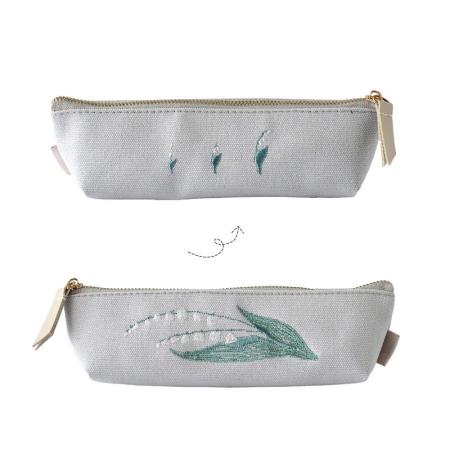 特価◎ito&/刺繍ペンケース スズラン/IT010-6
