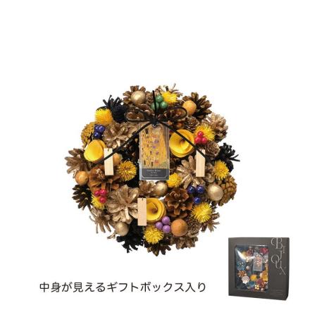 GREENHOUSE/アートピースリース M クリムト「接吻」/5647-B