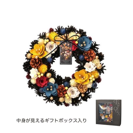 GREENHOUSE/アートピースリース L ブリューゲル「陶製の花瓶に生けられた小さな花束」/5650-A
