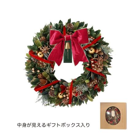 特価◎GREENHOUSE/CMナチュラルリースL クリスマスベル/CM1765-A