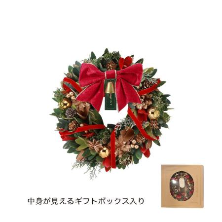 特価◎GREENHOUSE/CMナチュラルリースM クリスマスベル/CM1765-B