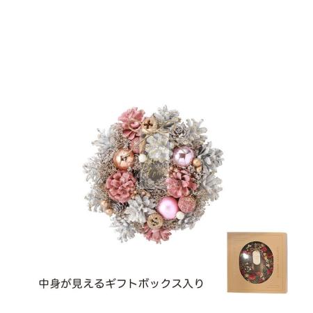 特価◎GREENHOUSE/CMナチュラルリースSS ロゼスパークル/CM1779-D
