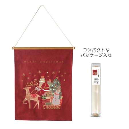 GREENHOUSE/CM刺繍タペストリー ワイドL ヴィンテージ・ノエル・フレンズ/CM1853-A
