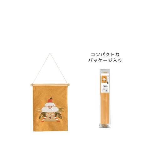 GREENHOUSE/NY刺繍ミニタペストリー 鏡餅/NY610